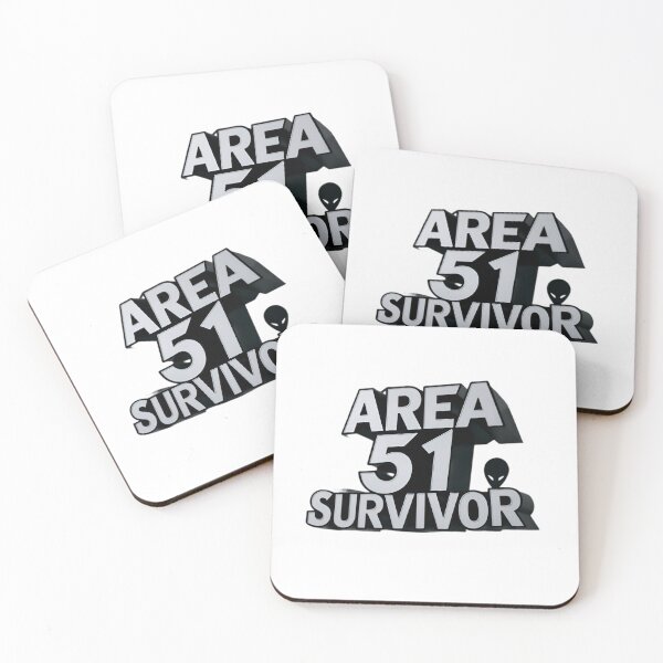 Item preview, Area 51, Survivor, FunnyFits70, UFO, Alien, abduction, meme, space, Roswell, government, extraterrestrial, sci-fi, invasion, hidden, secret, desert, Nevada, alien research, military, alien research designed and sold by FunnyFits70.