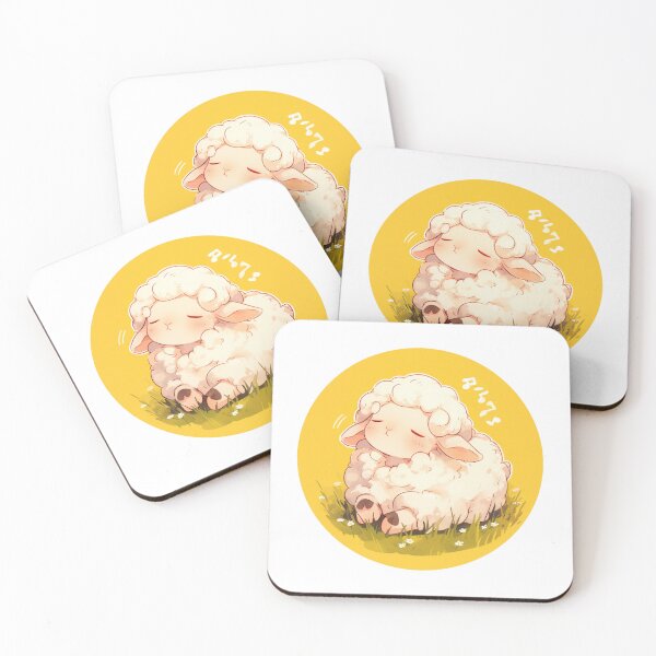 Item preview, Cute Lamb Listening to music // Loving Lamb Animal // Sheep designed and sold by SMARTKIT  DESIGNAGENCY.