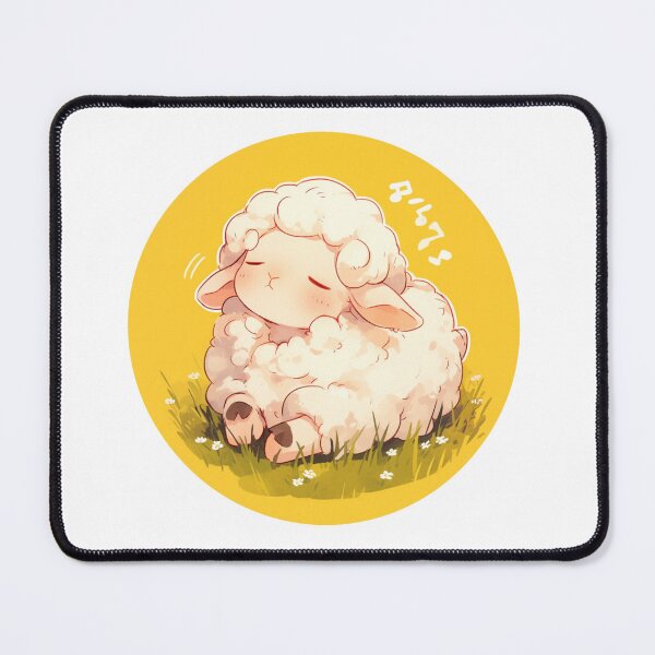 Item preview, Cute Lamb Listening to music // Loving Lamb Animal // Sheep designed and sold by SMARTKIT  DESIGNAGENCY.