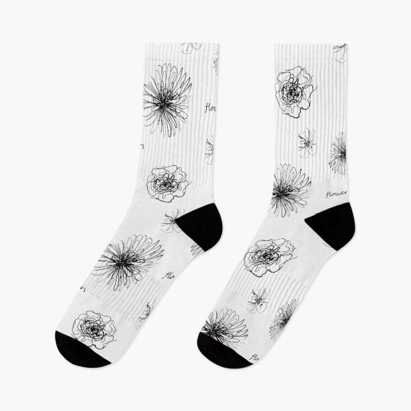 Item preview, ink flowers designed and sold by Latorre-Angela.