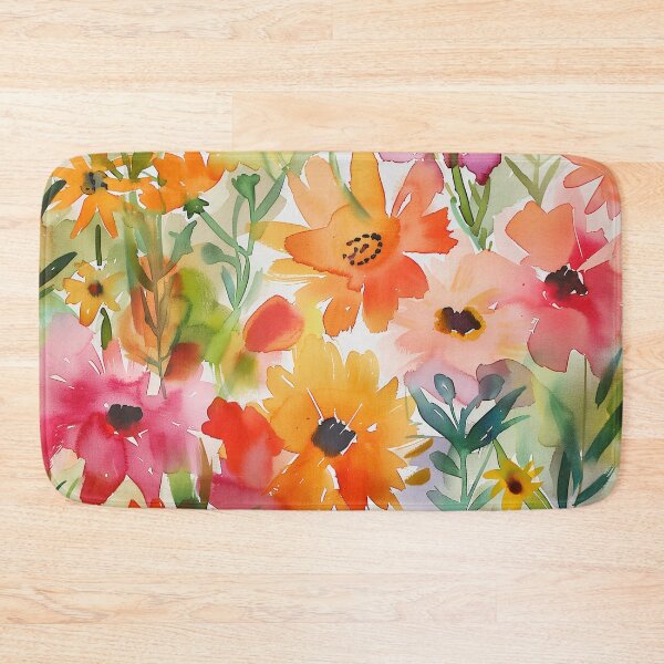 Item preview, Vibrant Floral Symphony designed and sold by Brand Uno Studio.