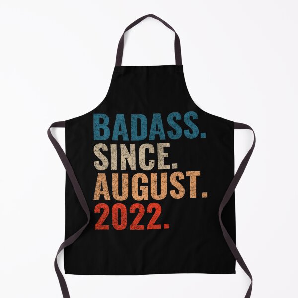 Item preview, Badass since August 2022 Vintage 2022 August birthday gift designed and sold by Teelogic.