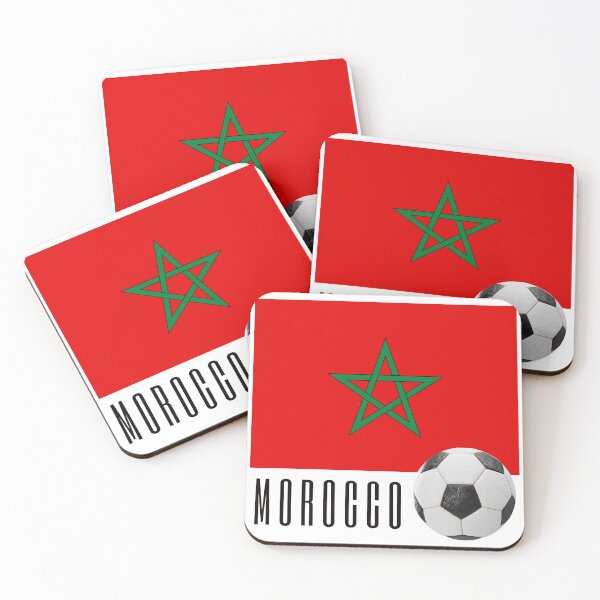 Item preview, Flag of Morocco with a Football designed and sold by Frasmosa.