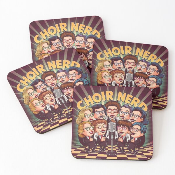 Item preview, Retro ''Choir Nerd'' Funny Choir Singer Musician T-Shirt designed and sold by Witty Shirts.