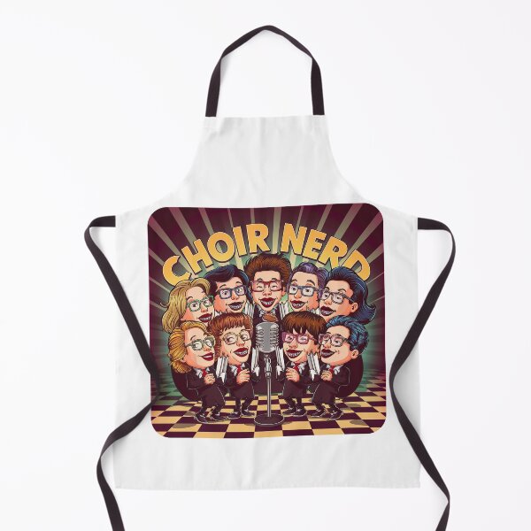 Item preview, Retro ''Choir Nerd'' Funny Choir Singer Musician T-Shirt designed and sold by Witty Shirts.
