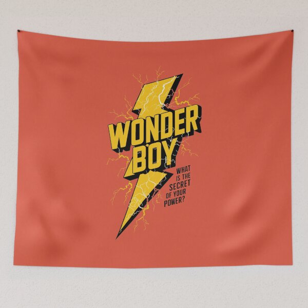 Item preview, Wonder Boy- What is the secret of your power? designed and sold by FanaticB.