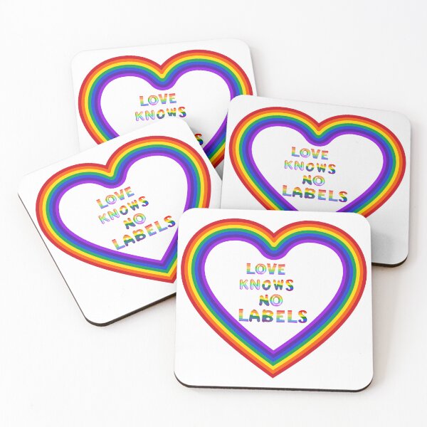 Item preview, Rainbow Love Knows No Labels designed and sold by Urbanclassy.