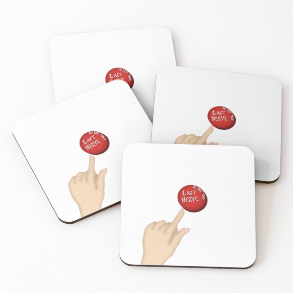 Item preview, Last nerve button - do not push designed and sold by Etkennedy.
