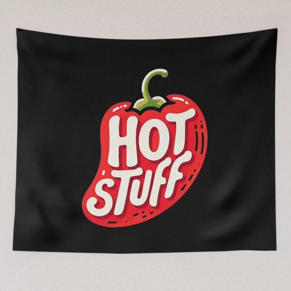 Item preview, Hot Stuff: Spicy Pepper Design Artsy  designed and sold by astersgraphics.