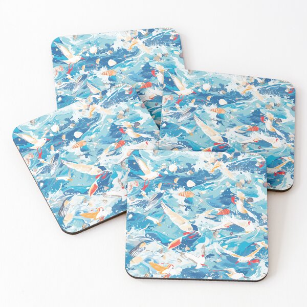 Item preview, lively beach pattern designed and sold by Windy-market.