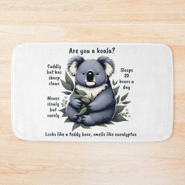 Item preview, Funny Koala Animal Question designed and sold by RubisLeaf.