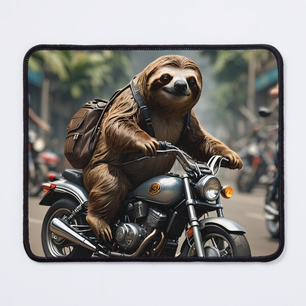 Item preview, Sloth Riding A Motorcycle designed and sold by DifferentPOV.