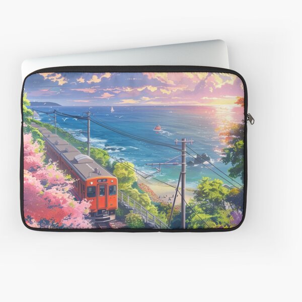 Item preview, Seaside Train in the Spring designed and sold by OccultDreams.