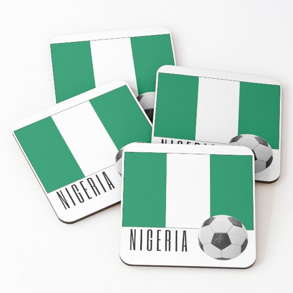 Item preview, Flag of Nigeria with a Football designed and sold by Frasmosa.