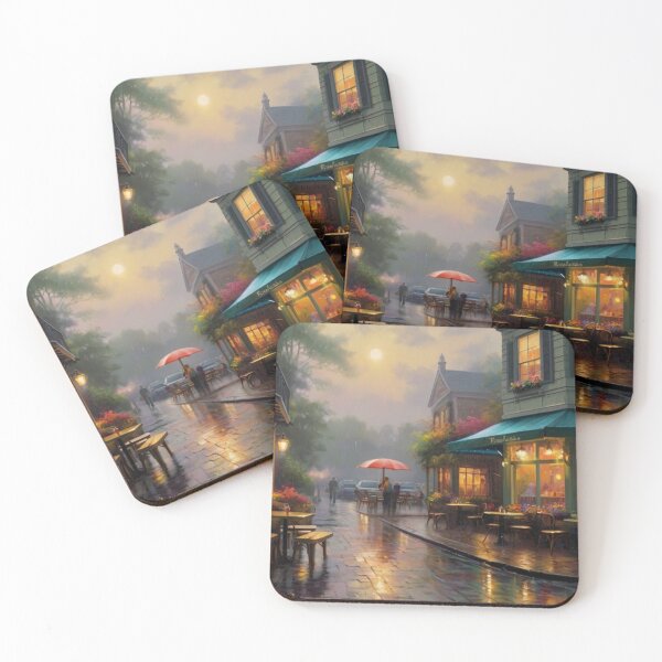 Item preview, Rainy Street Café Glow designed and sold by BlareBlare.