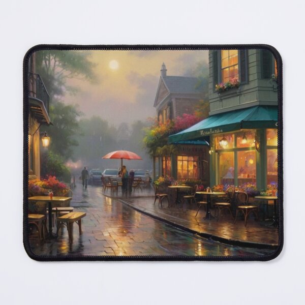 Item preview, Rainy Street Café Glow designed and sold by BlareBlare.
