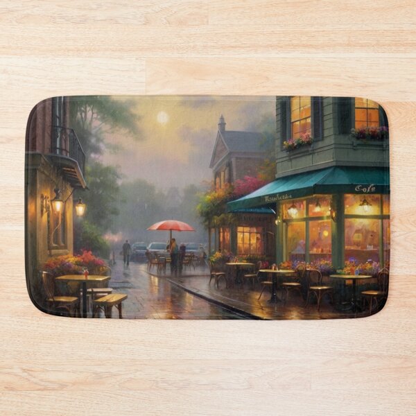 Item preview, Rainy Street Café Glow designed and sold by BlareBlare.