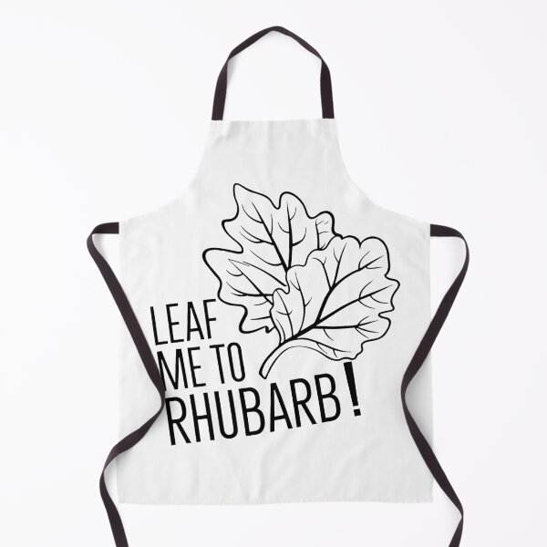 Item preview, Rhubarb Leaves: A Close-Up Look in Black designed and sold by SplashTastic.