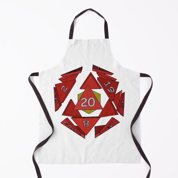 Item preview, Exploding D20 (Red) ( Dungeons and Dragons / DnD Inspired ) designed and sold by Red Jacket Technologies.