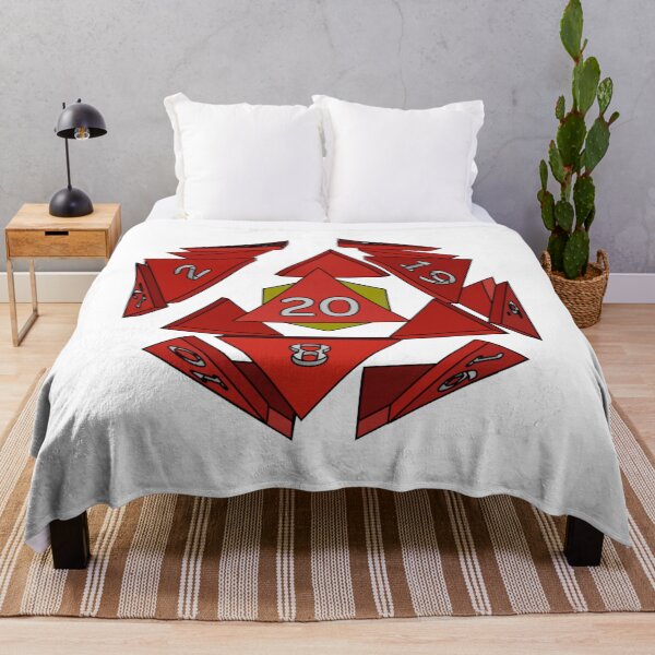 Item preview, Exploding D20 (Red) ( Dungeons and Dragons / DnD Inspired ) designed and sold by Red Jacket Technologies.