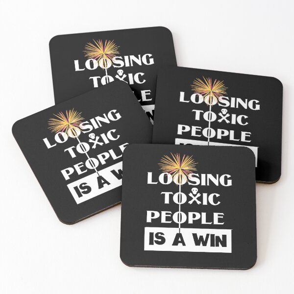 Item preview, Loosing Toxic People Is A Win with Fireworks designed and sold by emhoteb.