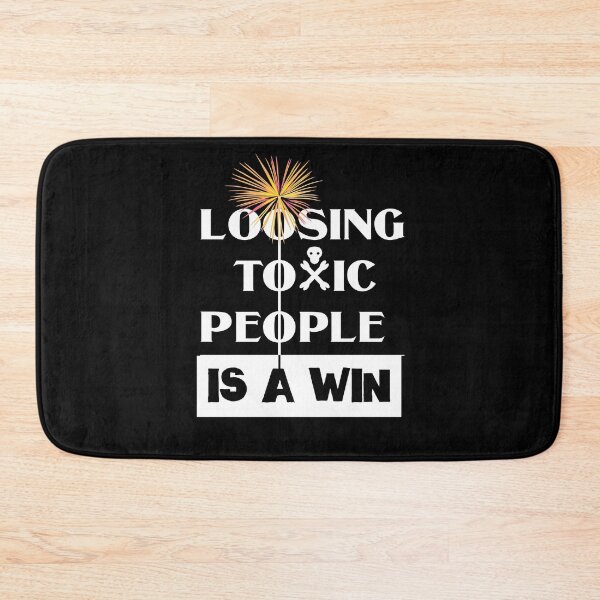 Item preview, Loosing Toxic People Is A Win with Fireworks designed and sold by emhoteb.