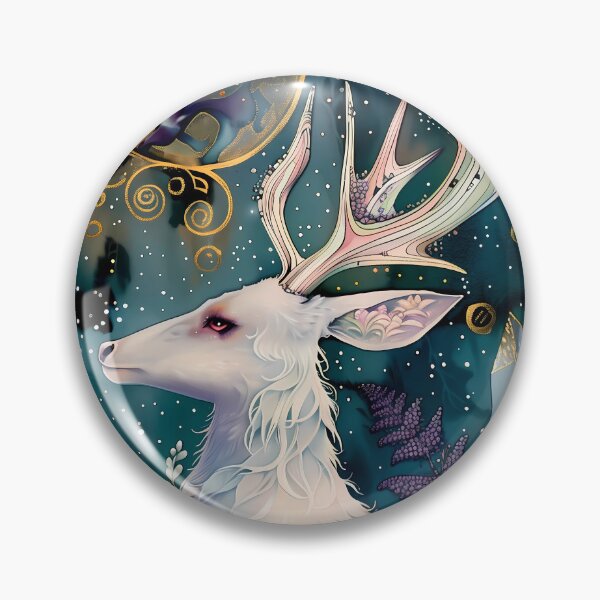 Item preview, Celestial Deer Garden designed and sold by PawPrintStyles.