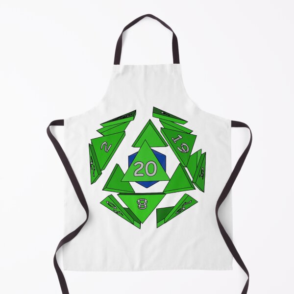 Item preview, Exploding D20 (Green) ( Dungeons and Dragons / DnD Inspired ) designed and sold by Red Jacket Technologies.