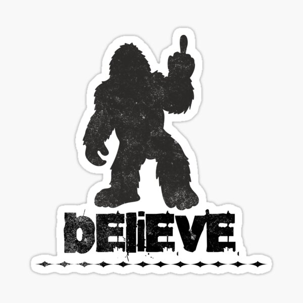 Item preview, Big Foot, Sasquatch, Believer designed and sold by bearded-dasher.