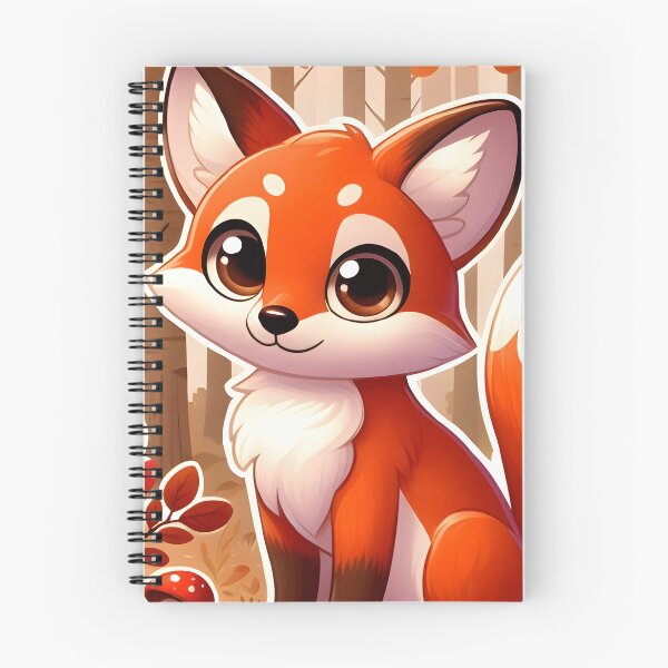 Item preview, Autumn Fox Forest Sticker designed and sold by Zatch-Bell.