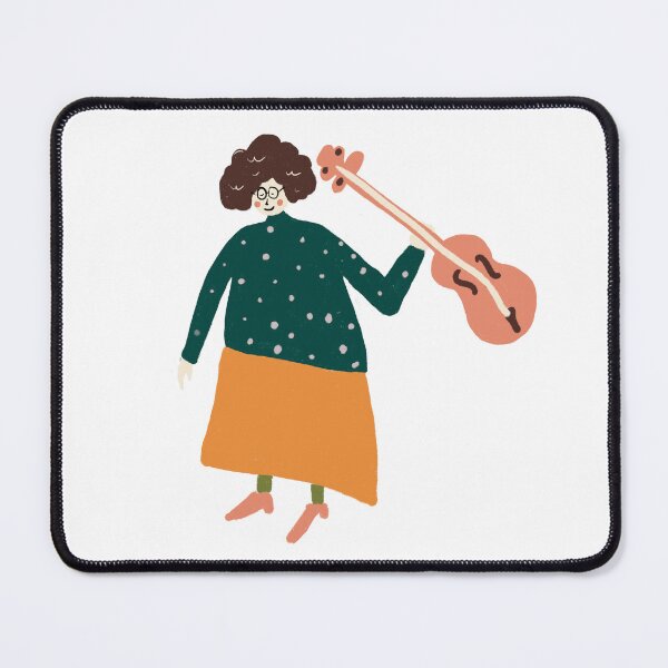 Item preview, Cute Crazy Music Teacher Violin Player Music Vintage designed and sold by VermintStudio.