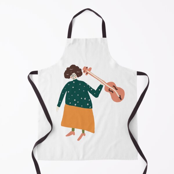 Item preview, Cute Crazy Music Teacher Violin Player Music Vintage designed and sold by VermintStudio.