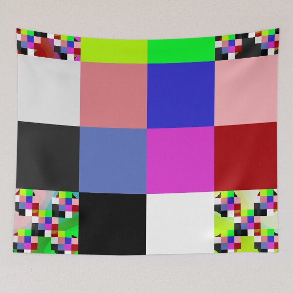 Item preview, Squares Over Squares - Cubic Polygon Geometric Abstraction designed and sold by MusicArtAndGrind.