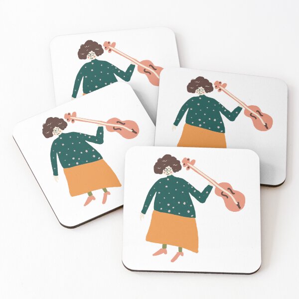 Item preview, Cute Crazy Music Teacher Violin Player Music Vintage designed and sold by VermintStudio.