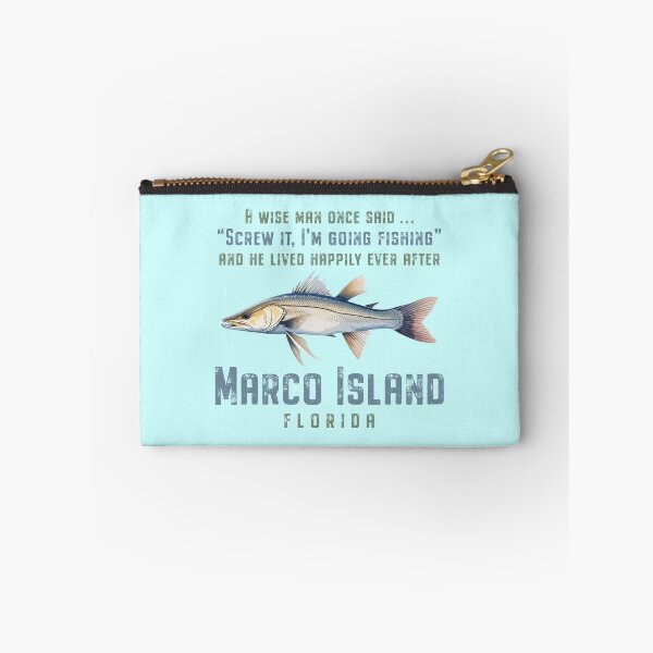Item preview, Marco Island Florida Fishing Wise Man Quote designed and sold by Futurebeachbum.