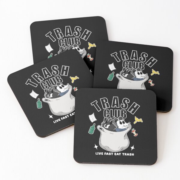 Item preview, Trash Club: Live Fast Eat Trash designed and sold by Artthree.