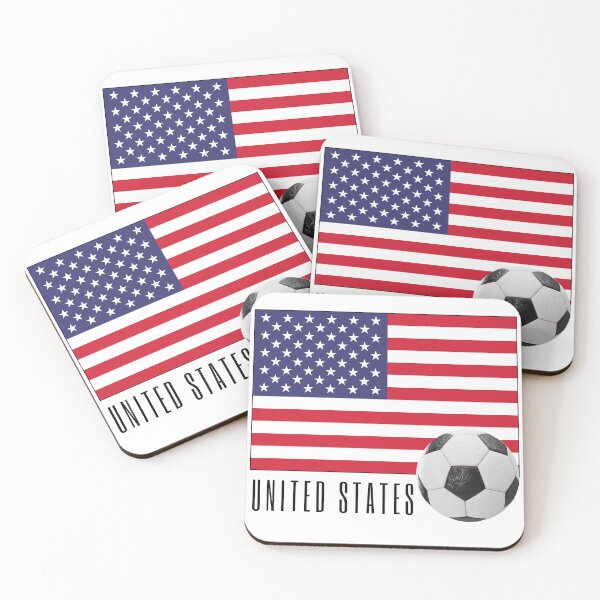 Item preview, Flag of United States of America with a Soccer Ball designed and sold by Frasmosa.