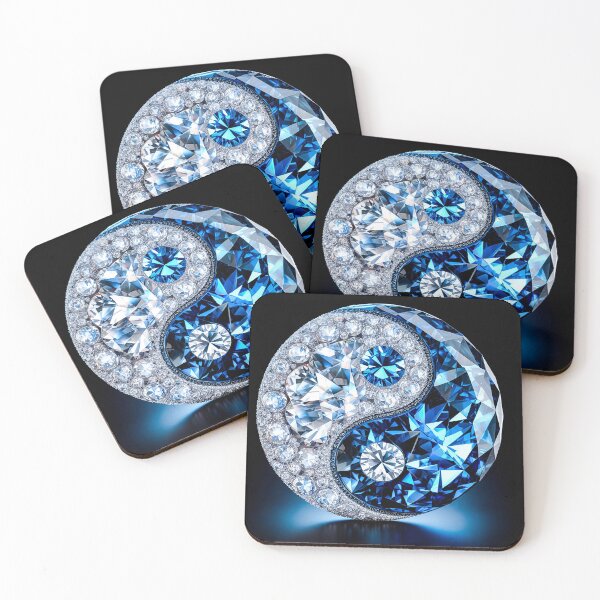 Item preview, Sapphire Diamond ying yang designed and sold by BrankoTrpevski.