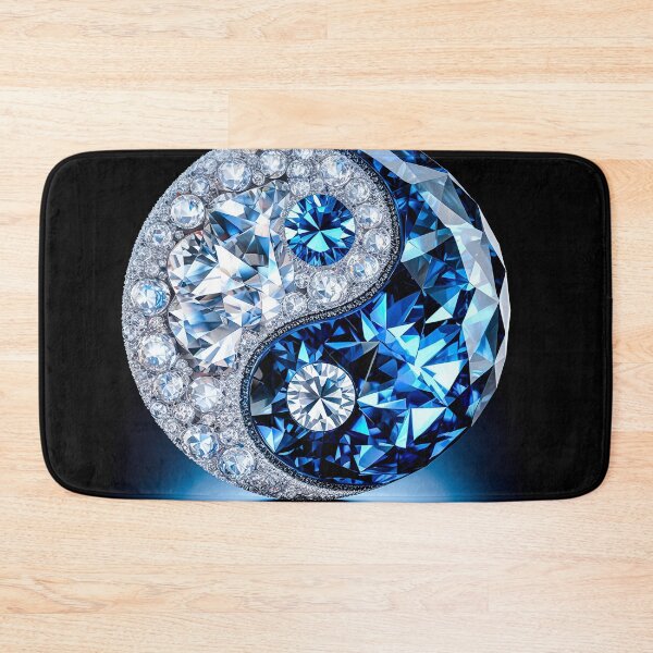 Item preview, Sapphire Diamond ying yang designed and sold by BrankoTrpevski.