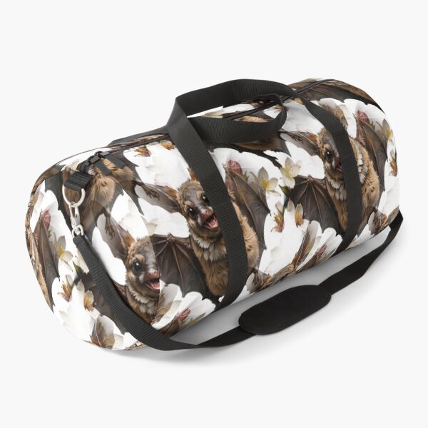 Item preview, A Virginia Big-Eared Bat With Cornus florida Flowers Pattern designed and sold by taiche.