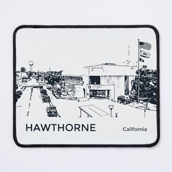 Item preview, Hawthorne California designed and sold by Lakeric Cityscapes.