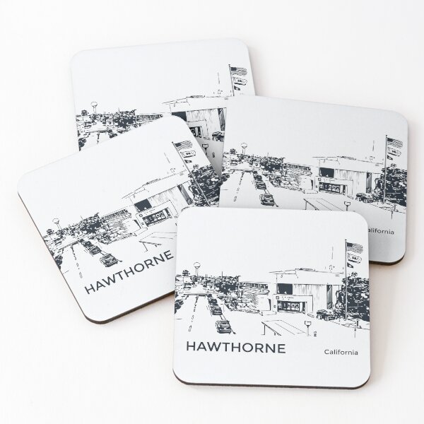 Item preview, Hawthorne California designed and sold by Lakeric Cityscapes.