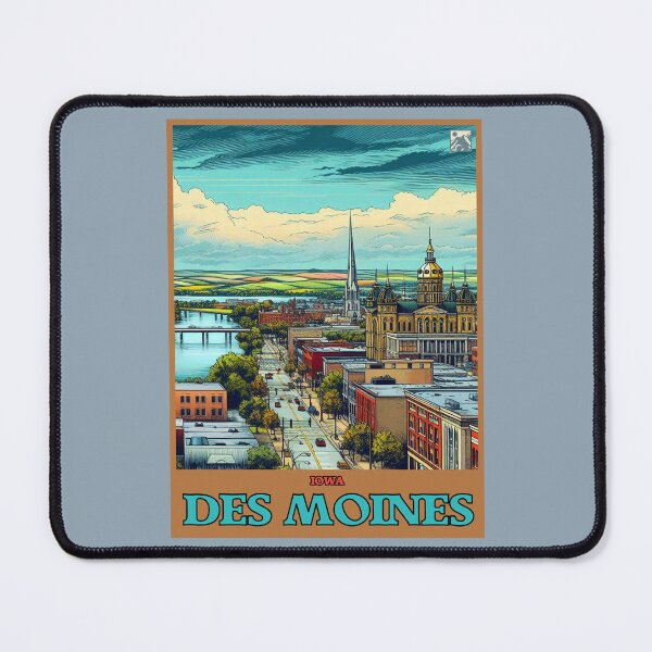 Item preview, Des Moines, Iowa designed and sold by cloudland.