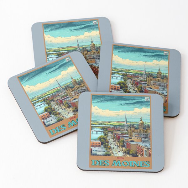 Item preview, Des Moines, Iowa designed and sold by cloudland.
