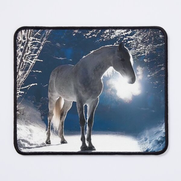 Item preview, White Horse in the Snow designed and sold by MorningFive.