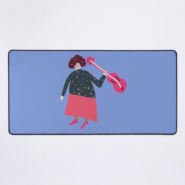 Item preview, Pink Crazy Guitar Violin Cello Viola Player Music Vintage designed and sold by VermintStudio.