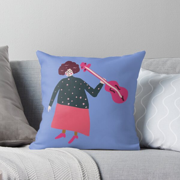 Item preview, Pink Crazy Guitar Violin Cello Viola Player Music Vintage designed and sold by VermintStudio.