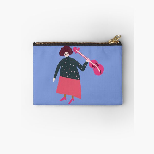Item preview, Pink Crazy Guitar Violin Cello Viola Player Music Vintage designed and sold by VermintStudio.
