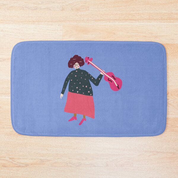 Item preview, Pink Crazy Guitar Violin Cello Viola Player Music Vintage designed and sold by VermintStudio.