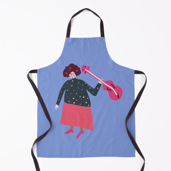 Item preview, Pink Crazy Guitar Violin Cello Viola Player Music Vintage designed and sold by VermintStudio.